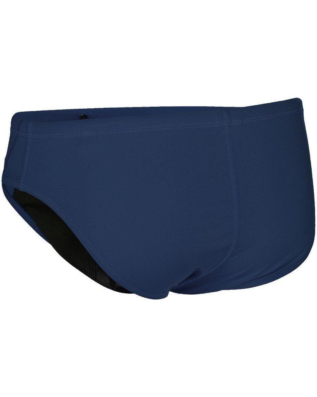 Arena Blue Solid Team Swim Briefs for men