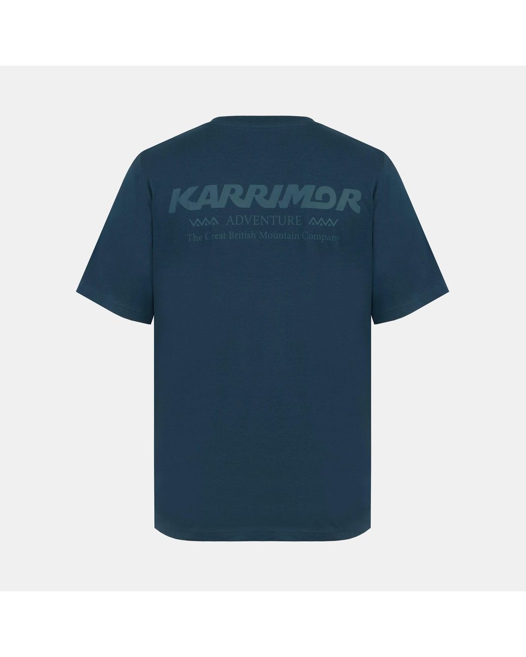 Karrimor Blue Graphic Cotton Short Sleeve T-Shirt for men