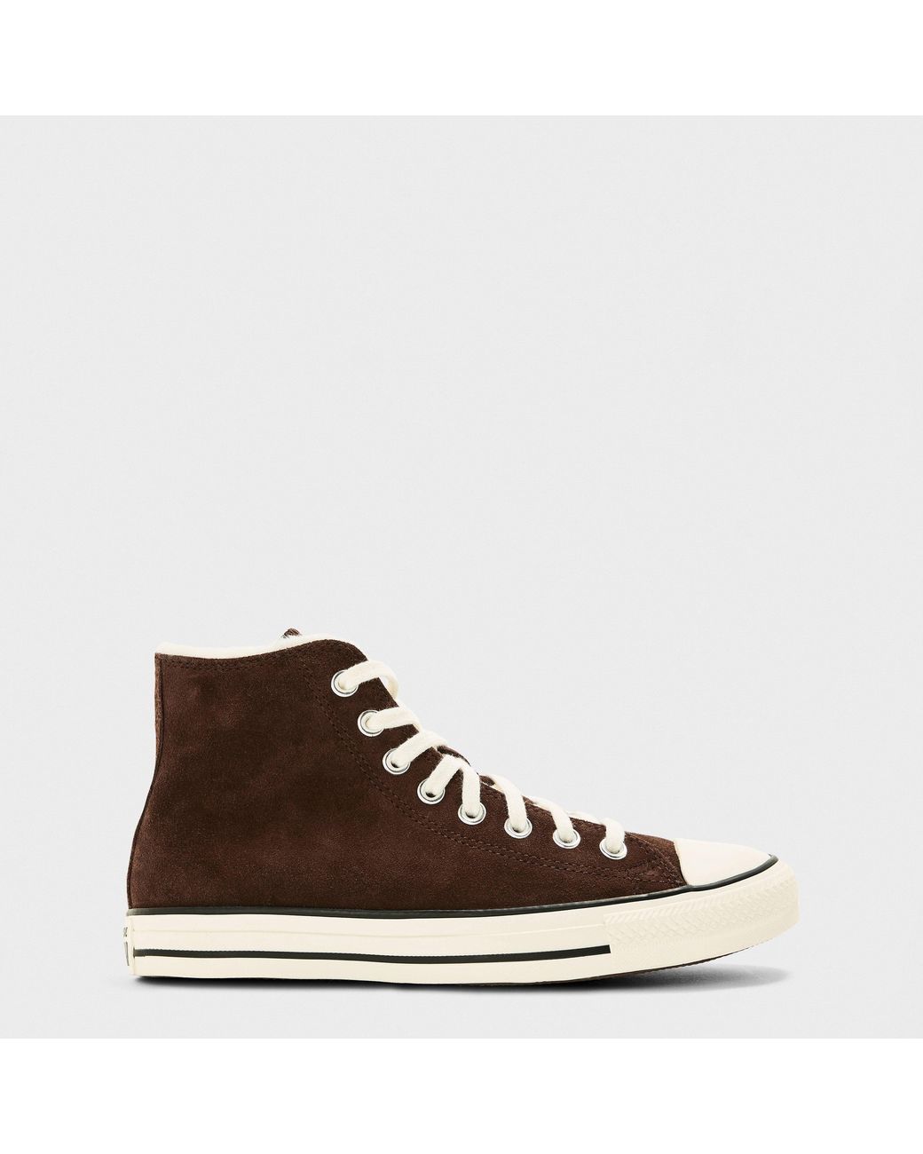 Converse Brown Chuck L Hi Canvas High-Top Trainers