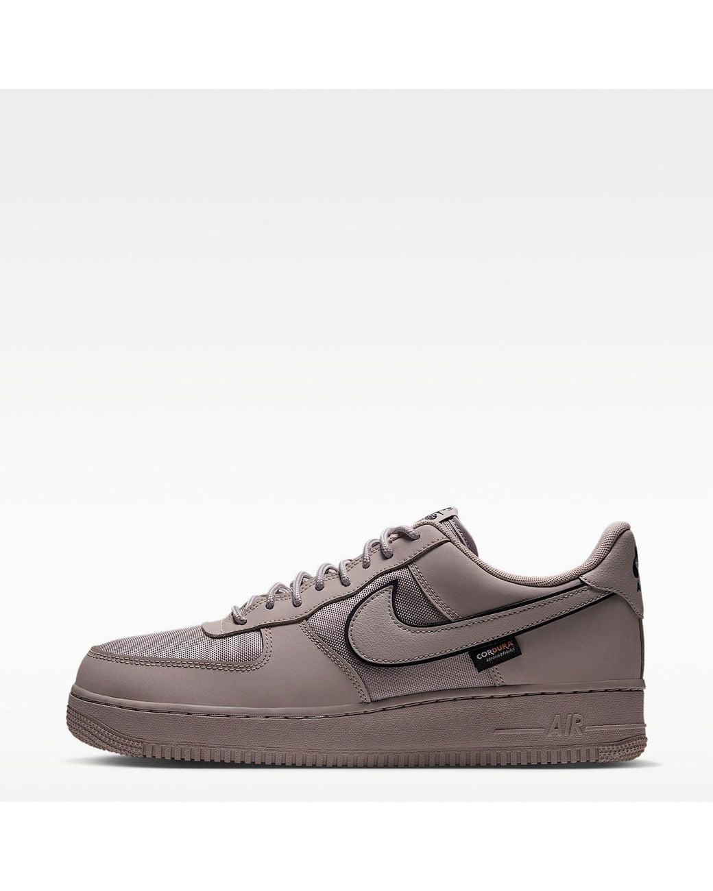 Nike Gray Air Force 1 07 Shoes for men