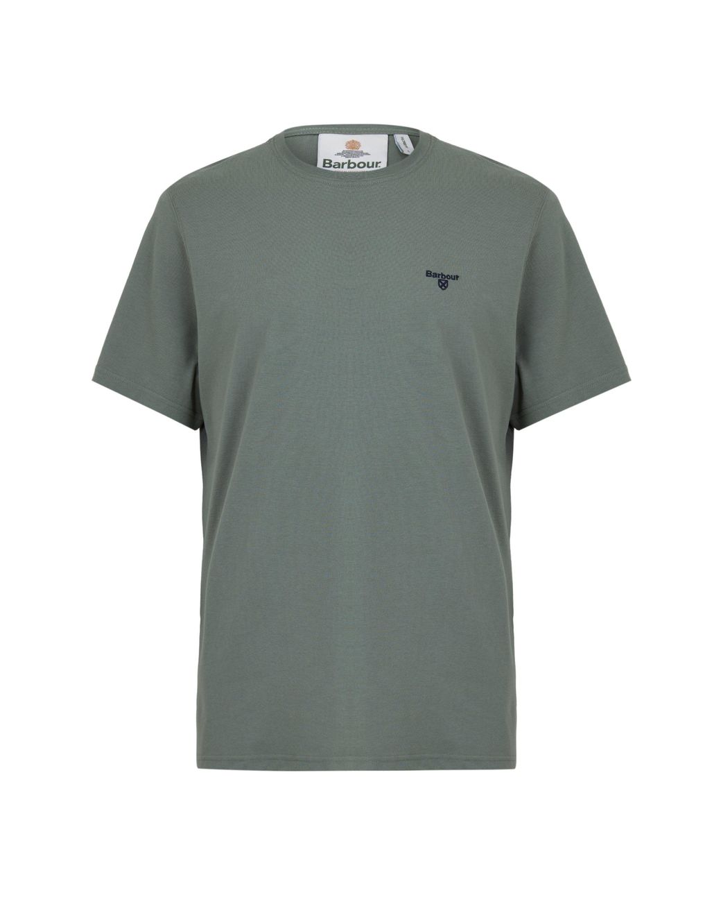 Barbour Gray Essentials Sports T-Shirt for men