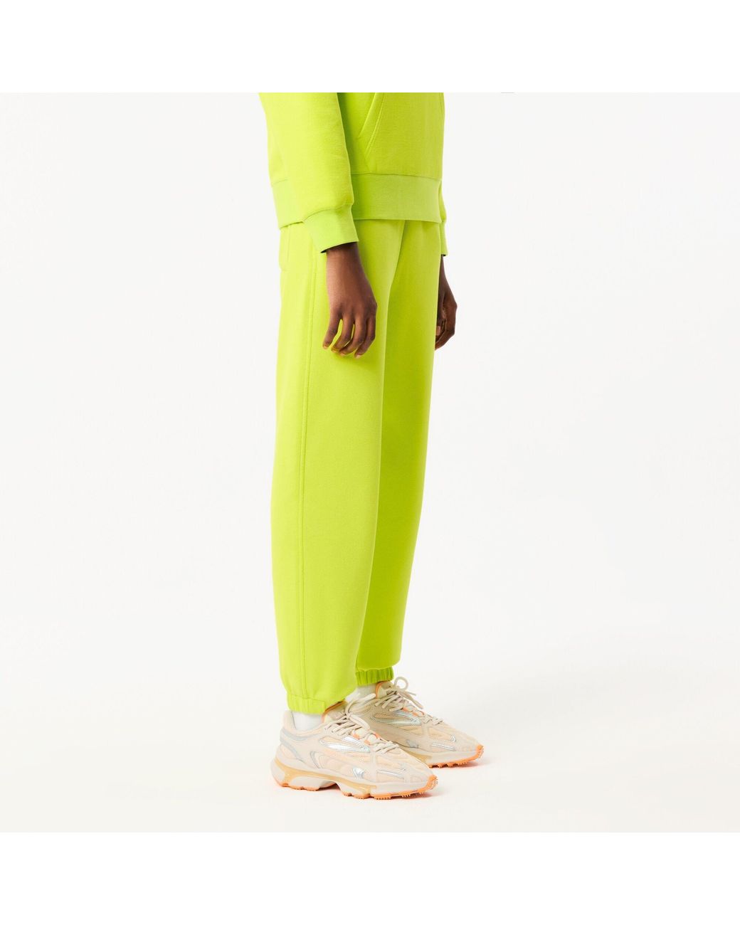 Lacoste Yellow Pique Jogging Pants