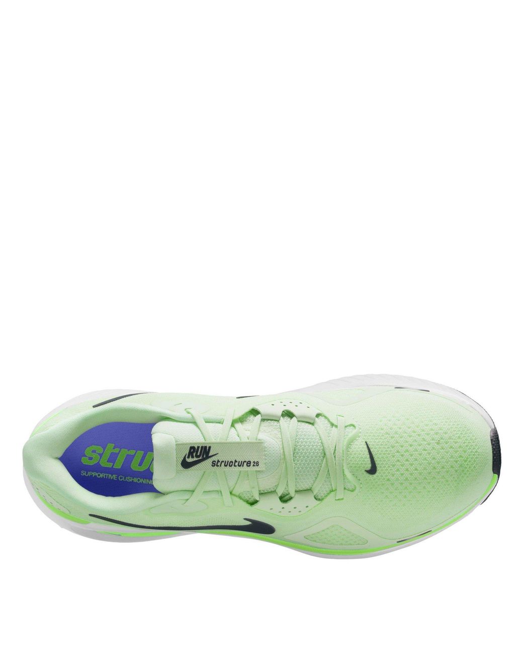 Nike Green Structure 26 Road Running Shoes for men