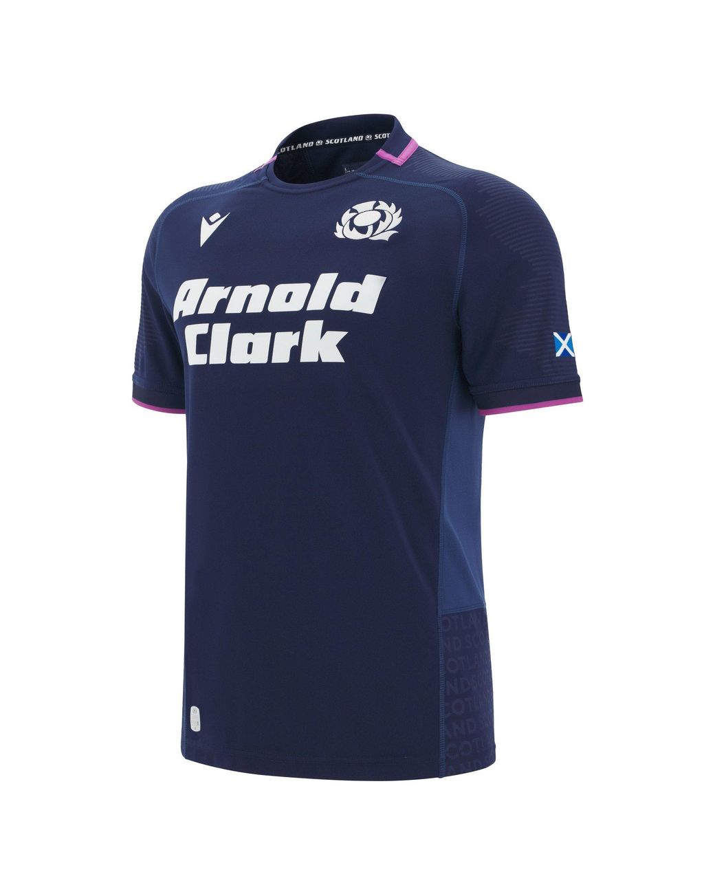 MACRON Blue Scotland Rugby Home Shirt 2025 Adults for men