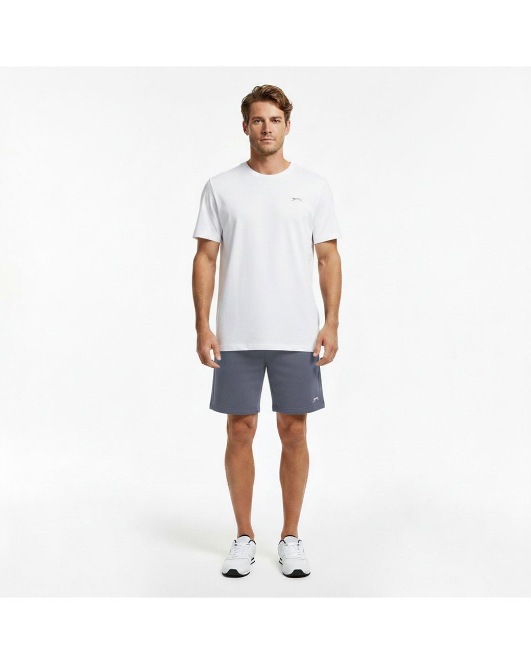 Slazenger 1881 Blue Fleece Shorts for men