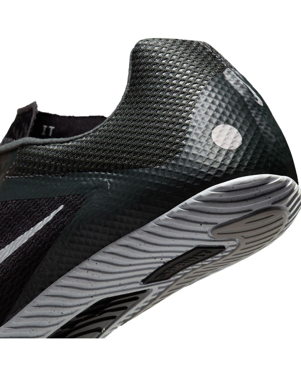 Nike Black Zoom Rival Sprint Track Running Spikes for men