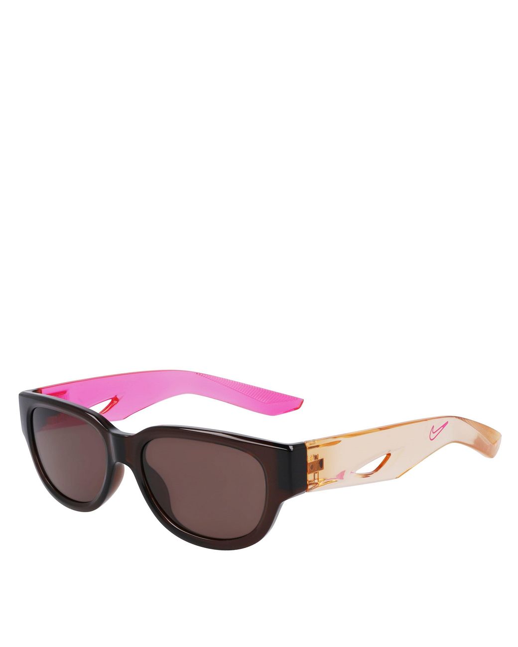 Nike Brown Variant Ii Rectangle Sunglasses