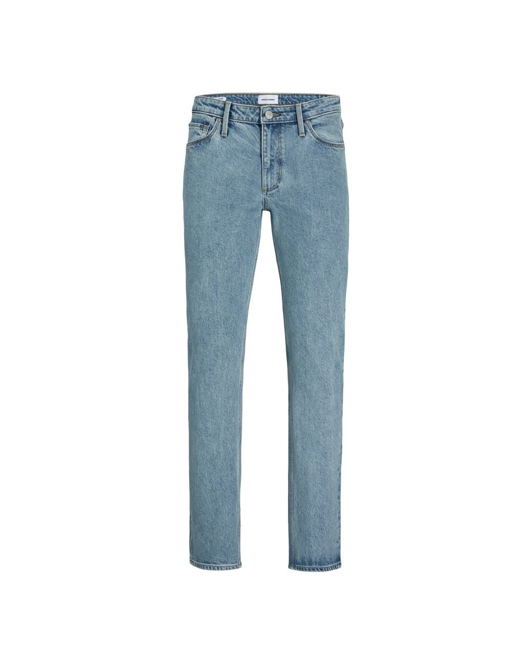 Jack & Jones Blue Clark Evan Straight Leg Jeans for men