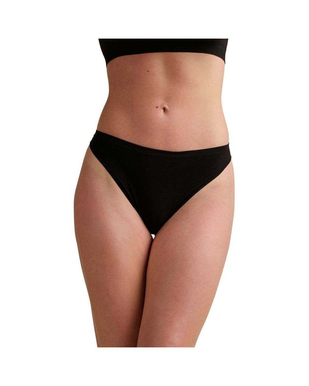 Wolford Black Thong (2Pk)