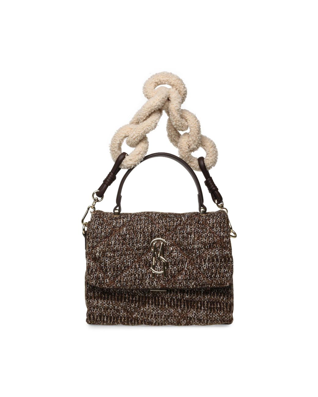 Steve Madden Brown Bmikki-S Faux Leather Crossbody Bag