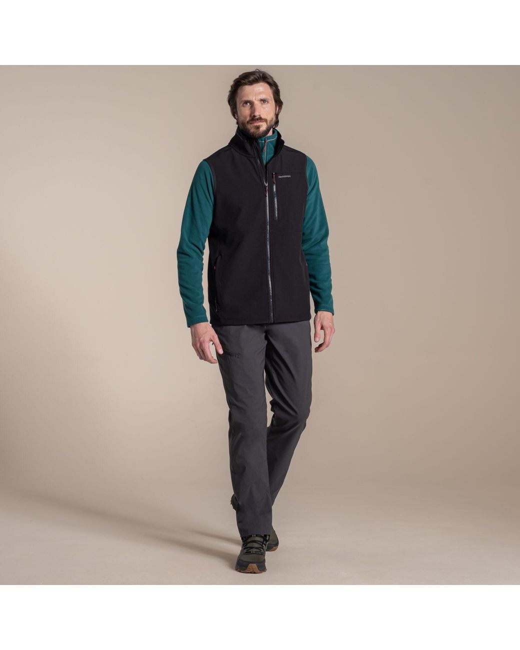 Craghoppers Blue Altis Ii Water-Repellent Softshell Vest for men