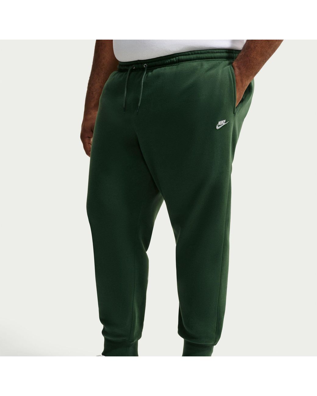 Nike Green Sportswear Club Fleece Jogging Pants for men