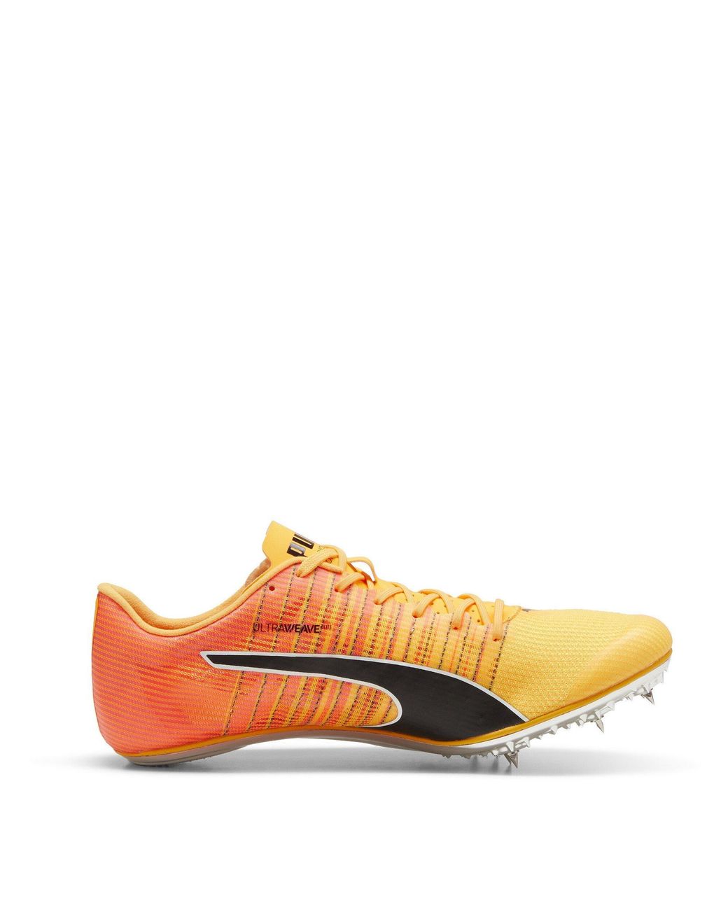 PUMA Yellow Evospeed Brush 6 Track Running Spikes for men