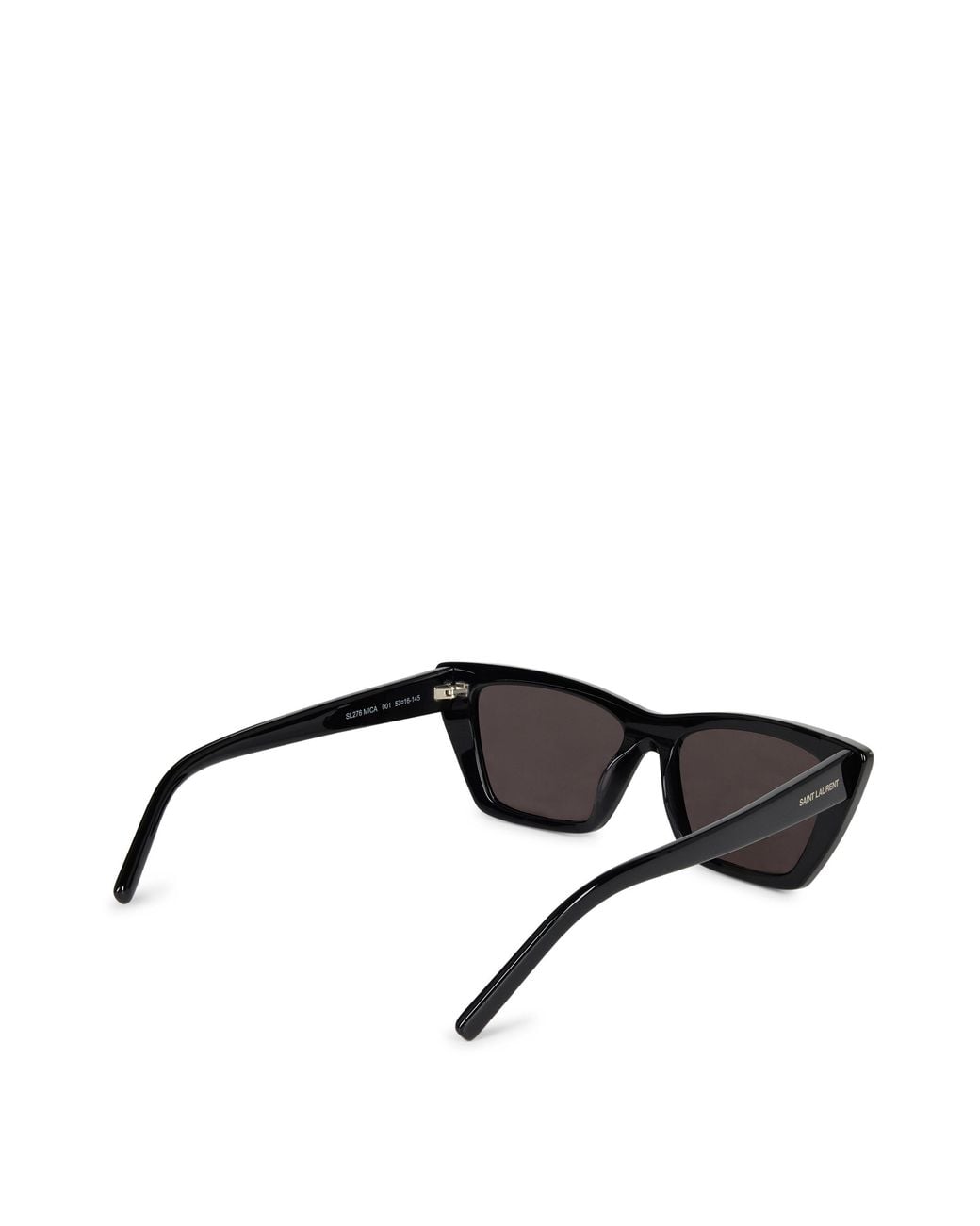 Saint Laurent Gray Sl 276 Mica Cat-Eye Sunglasses