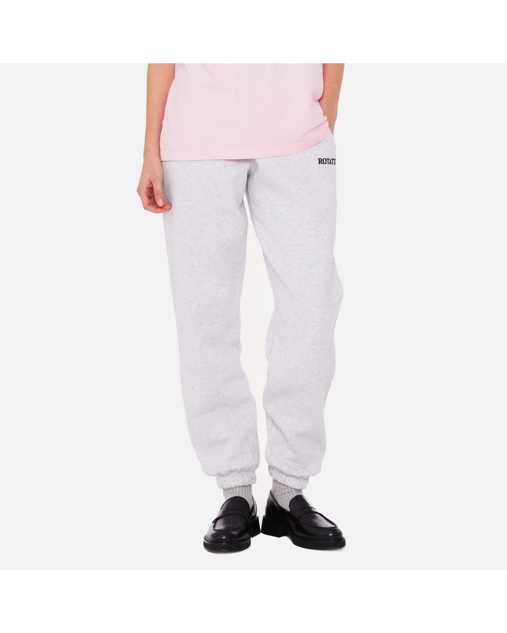 ROTATE SUNDAY Pink Logo Sweatpants