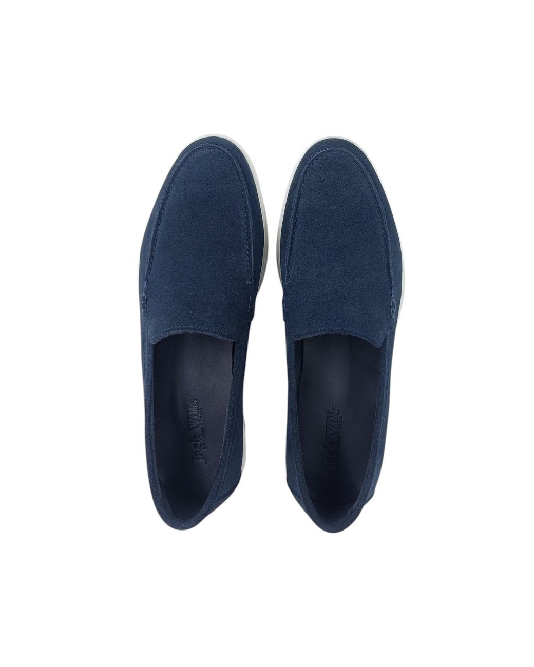 Jack Wills Blue Moc Slip On for men