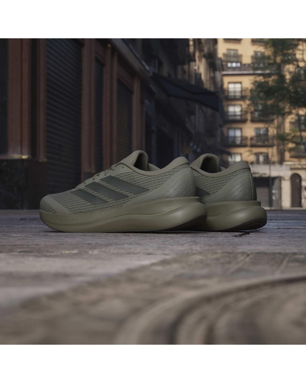 Adidas Green Runfalcon 6 Runners for men