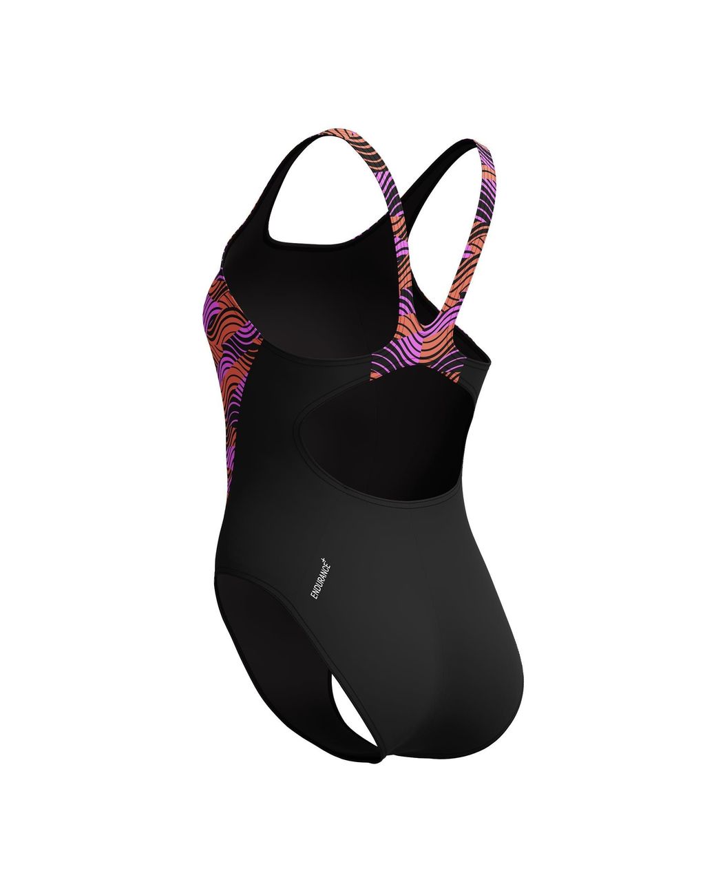 Speedo Black Hb Splice One Piece Swimsuit