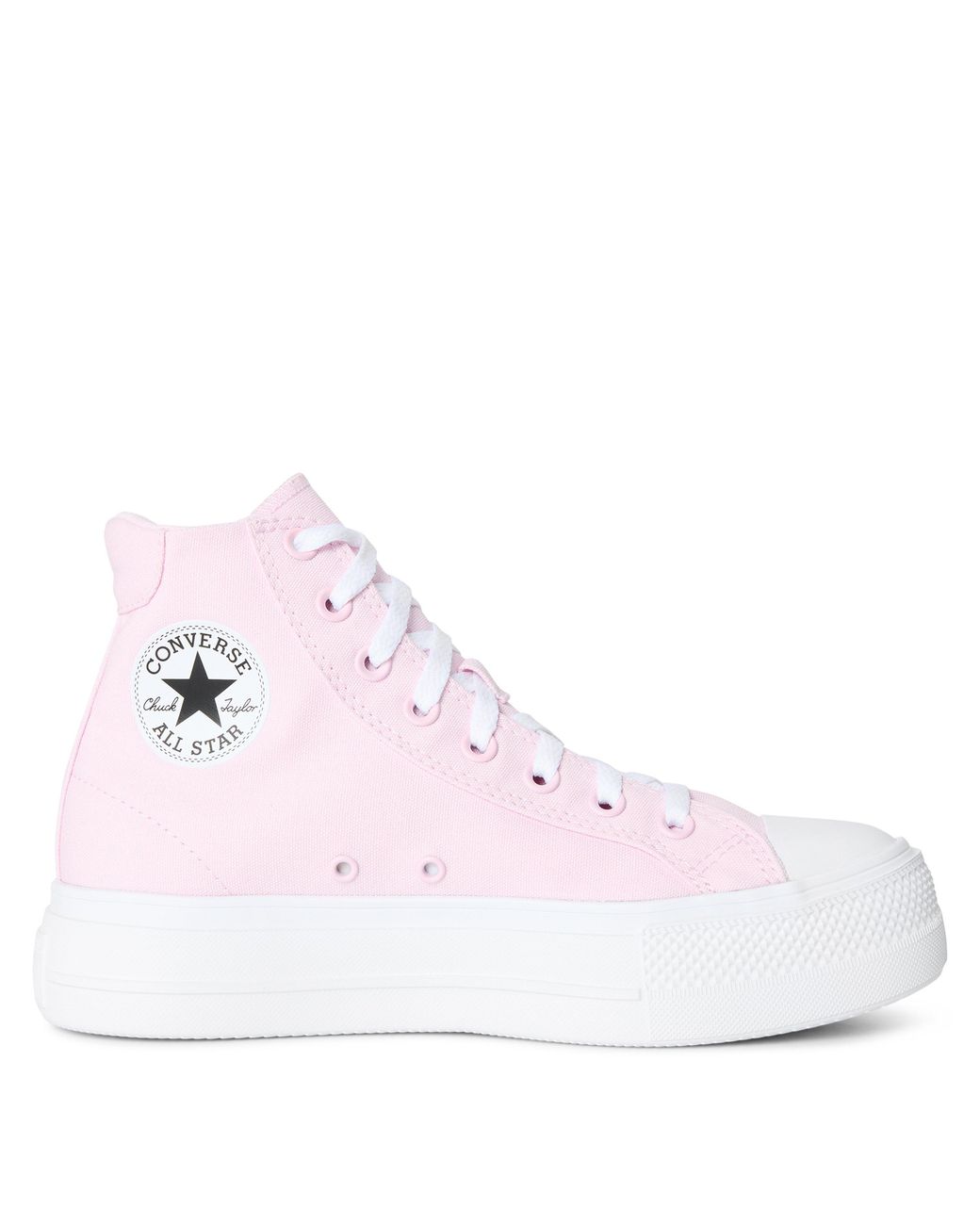 Converse Pink Day One Pit Canvas High-Top Trainers