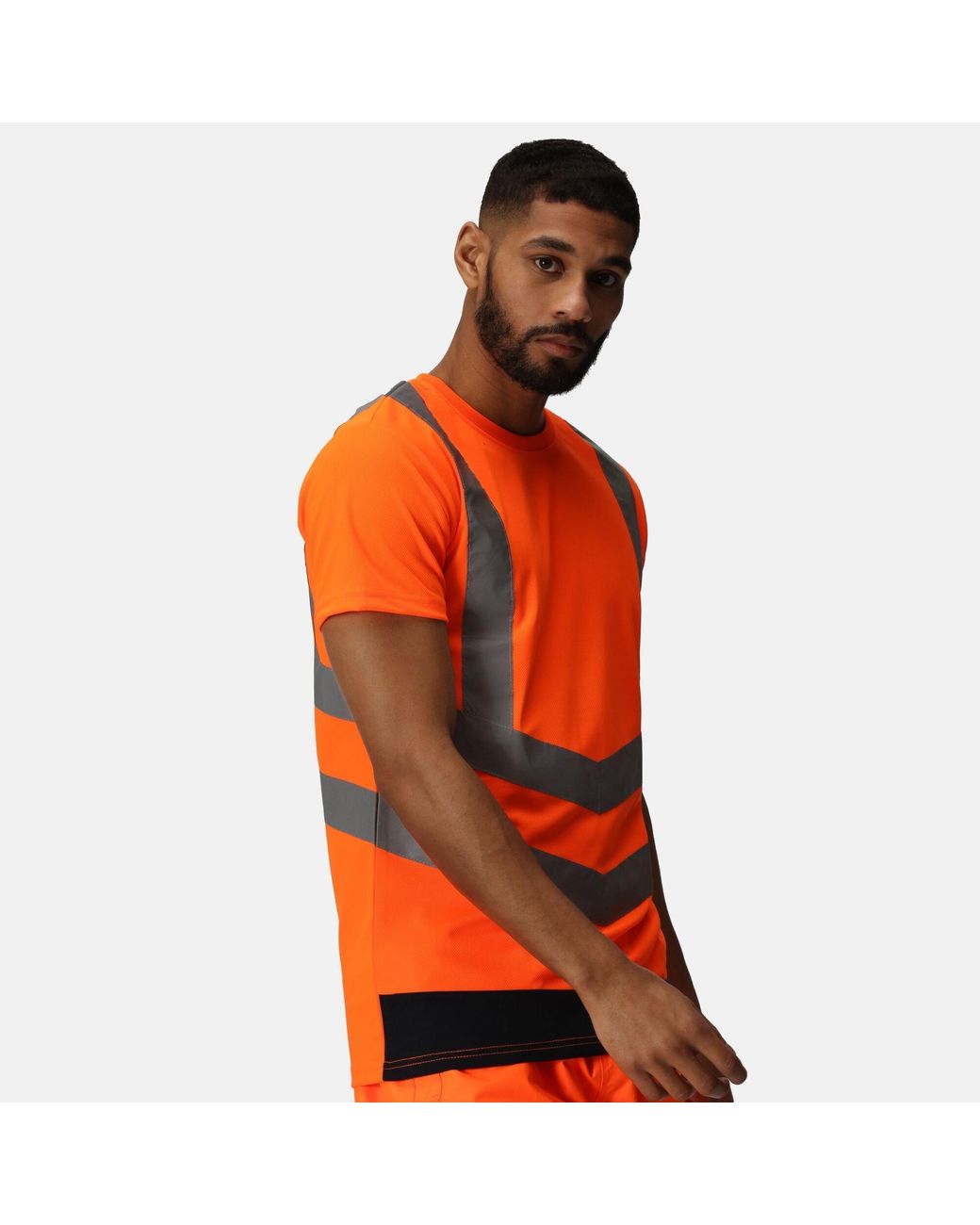 Regatta Orange Hi-Vis T-Shirt for men