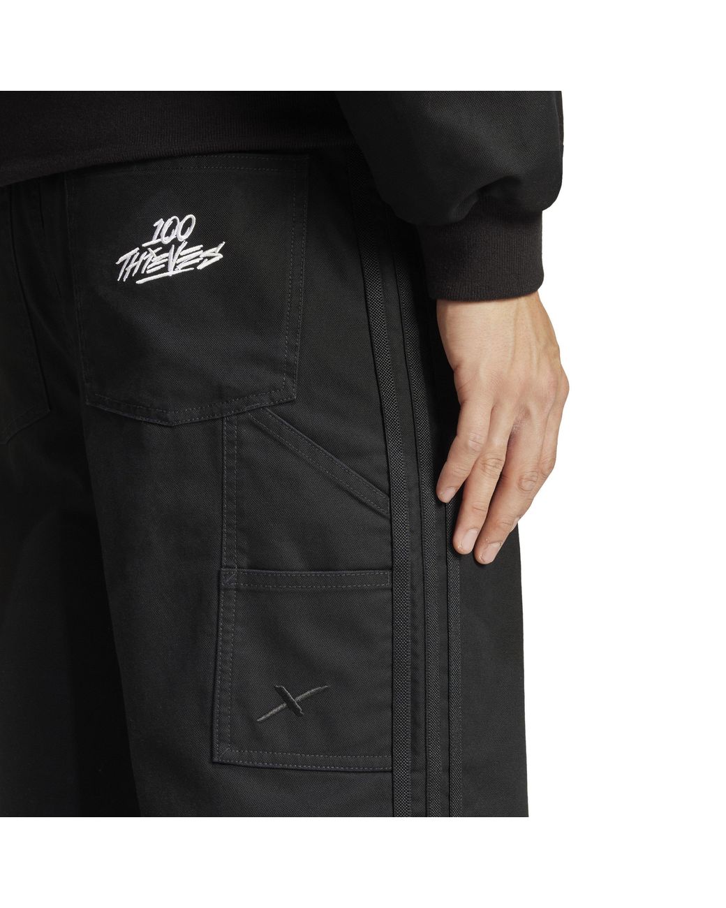 Adidas Originals Black 100T Pant for men