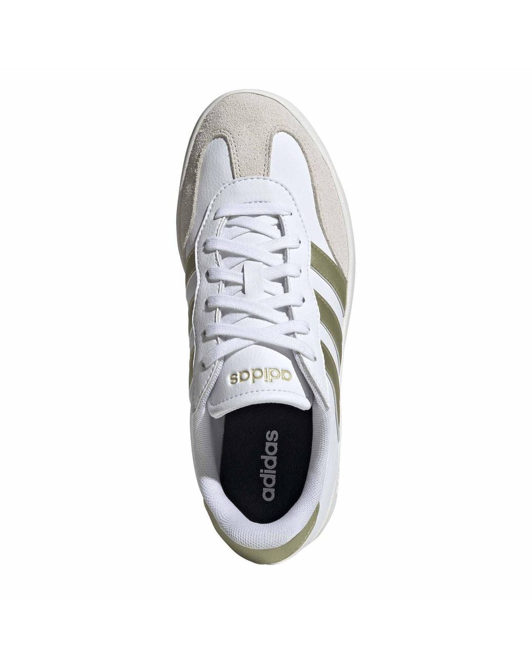 Adidas White Barreda Low-Top Trainers for men