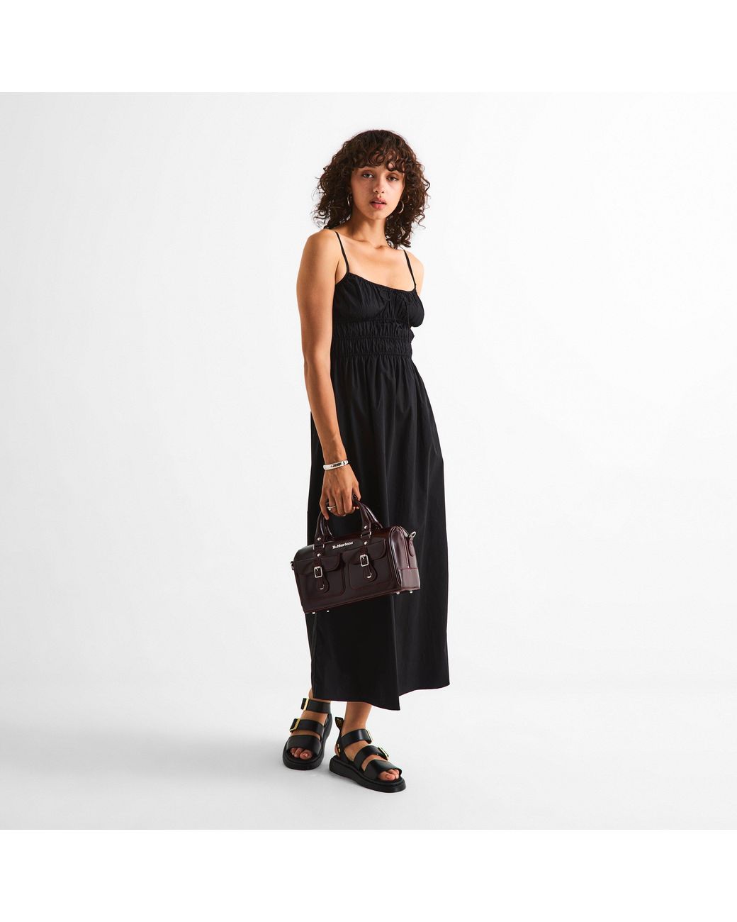 Dr. Martens Black Doc M Top Handle Bag