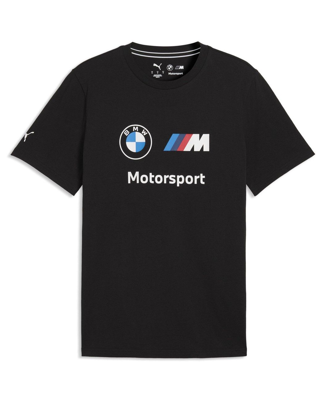 PUMA Black 71 Bmw M Motorsport Cotton Short-Sleeve Graphic T-Shirt