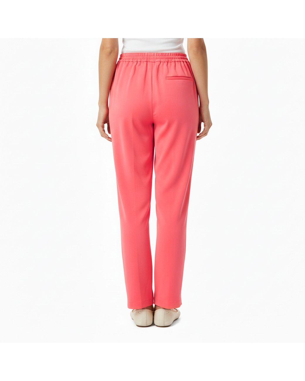 Ted Baker Pink Ted Satin Wide Leg Trouser