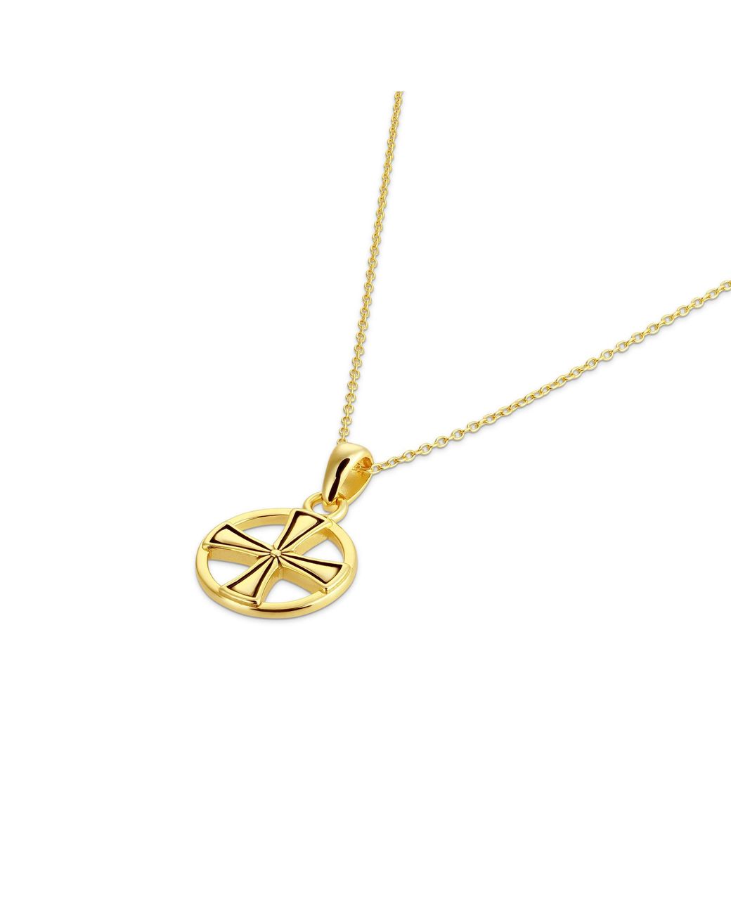 Common Lines Metallic Outlaw Cross for men