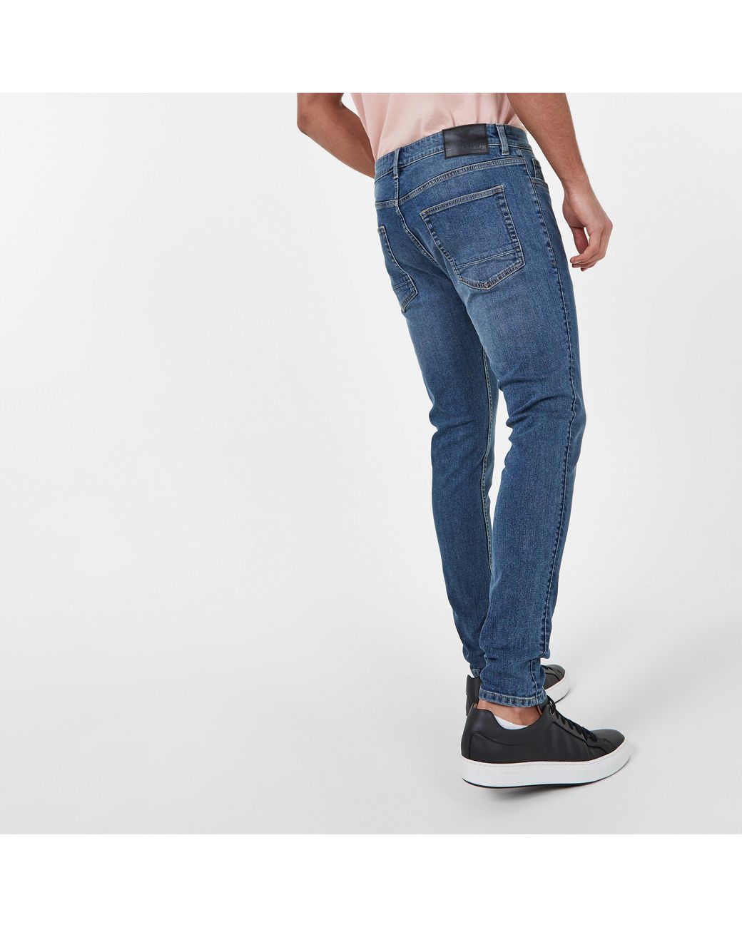 Firetrap Blue Super Skinny Jeans for men
