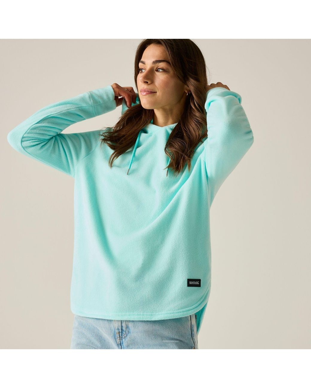 Regatta Green Mayse Hooded Fleece