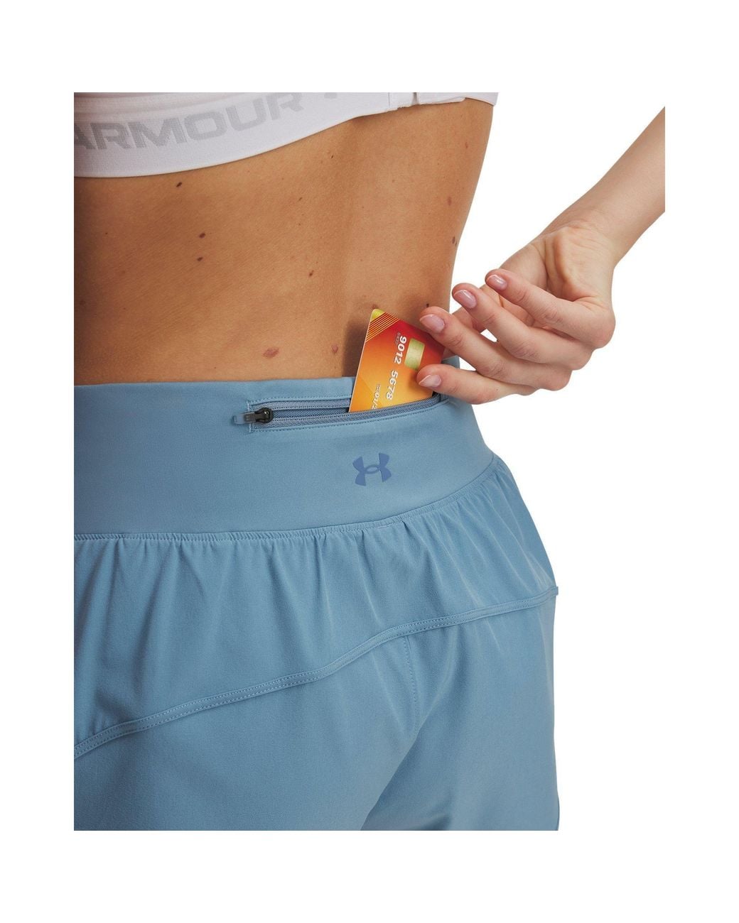 Under Armour Blue Launch Pro 3 Shorts