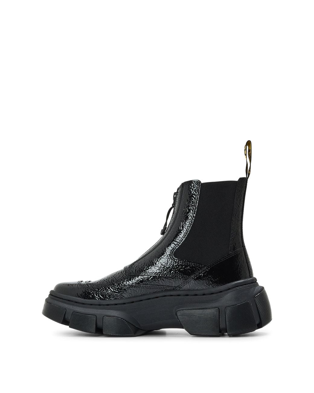 Dr. Martens Black Dmxl Distressed Chelsea Boots