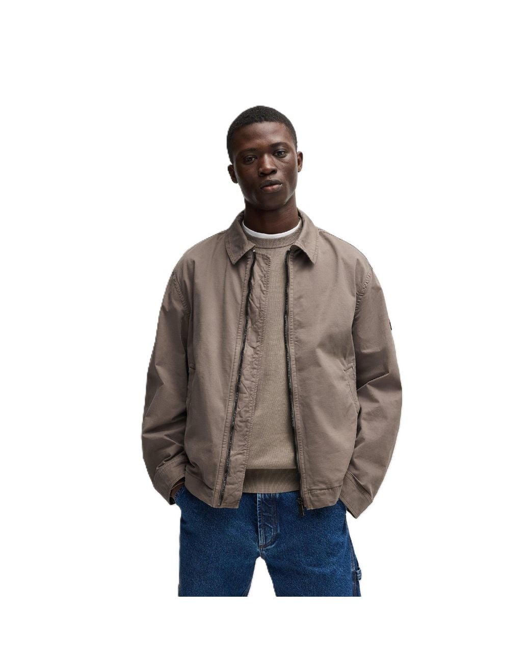 Boss Brown Ocrush D Overshirt for men
