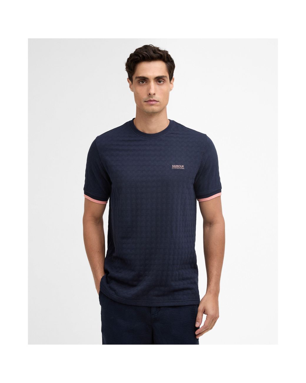 Barbour Blue T-Shirt for men