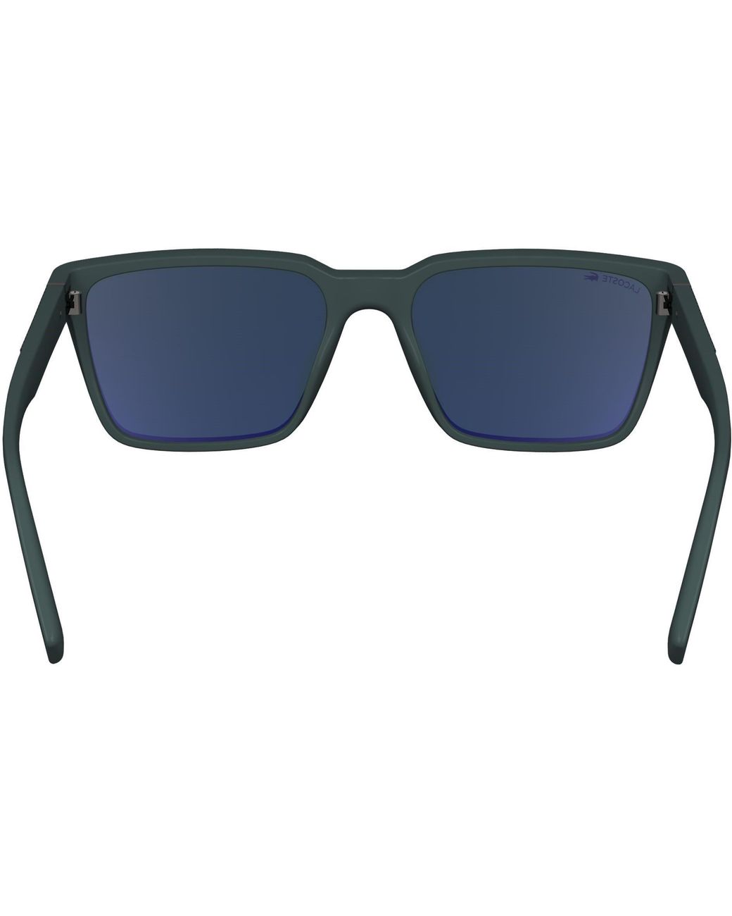 Lacoste Green Modified Rectangle Sunglasses for men
