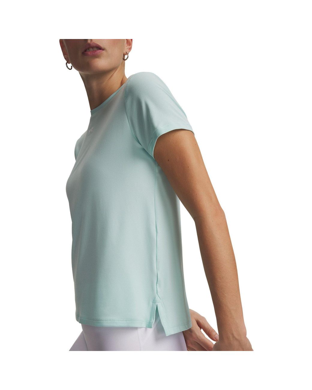 Under Armour Blue Vanish Short Sleeve Performance Gym Top