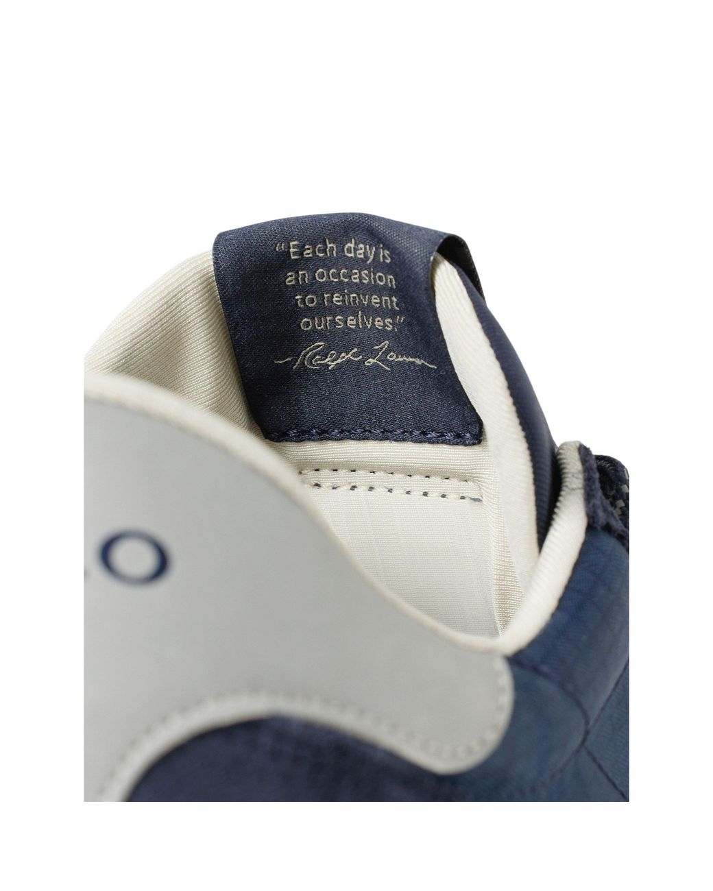 Polo Ralph Lauren Blue Train 89 Low-Top Trainers for men