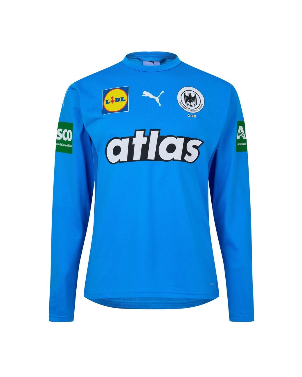PUMA Blue Dhb Goalkeeper Season 25 Short Sleeve Licensed Performance T-Shirt for men