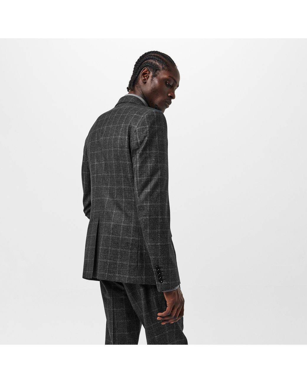 Dolce & Gabbana Black Slim Two-Button Single-Breasted Suits for men