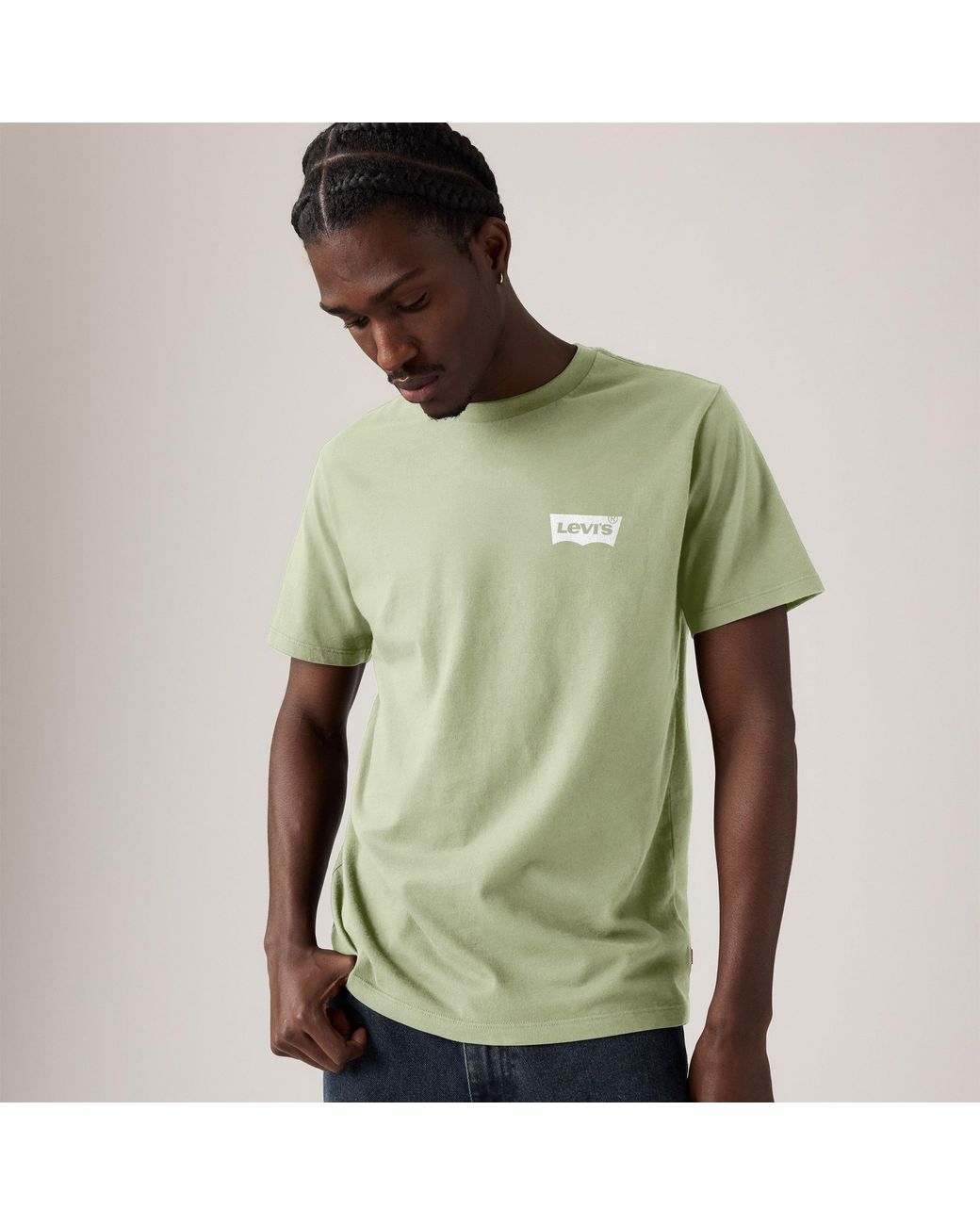 Levi's Green Housemark Graphic T-Shirt for men