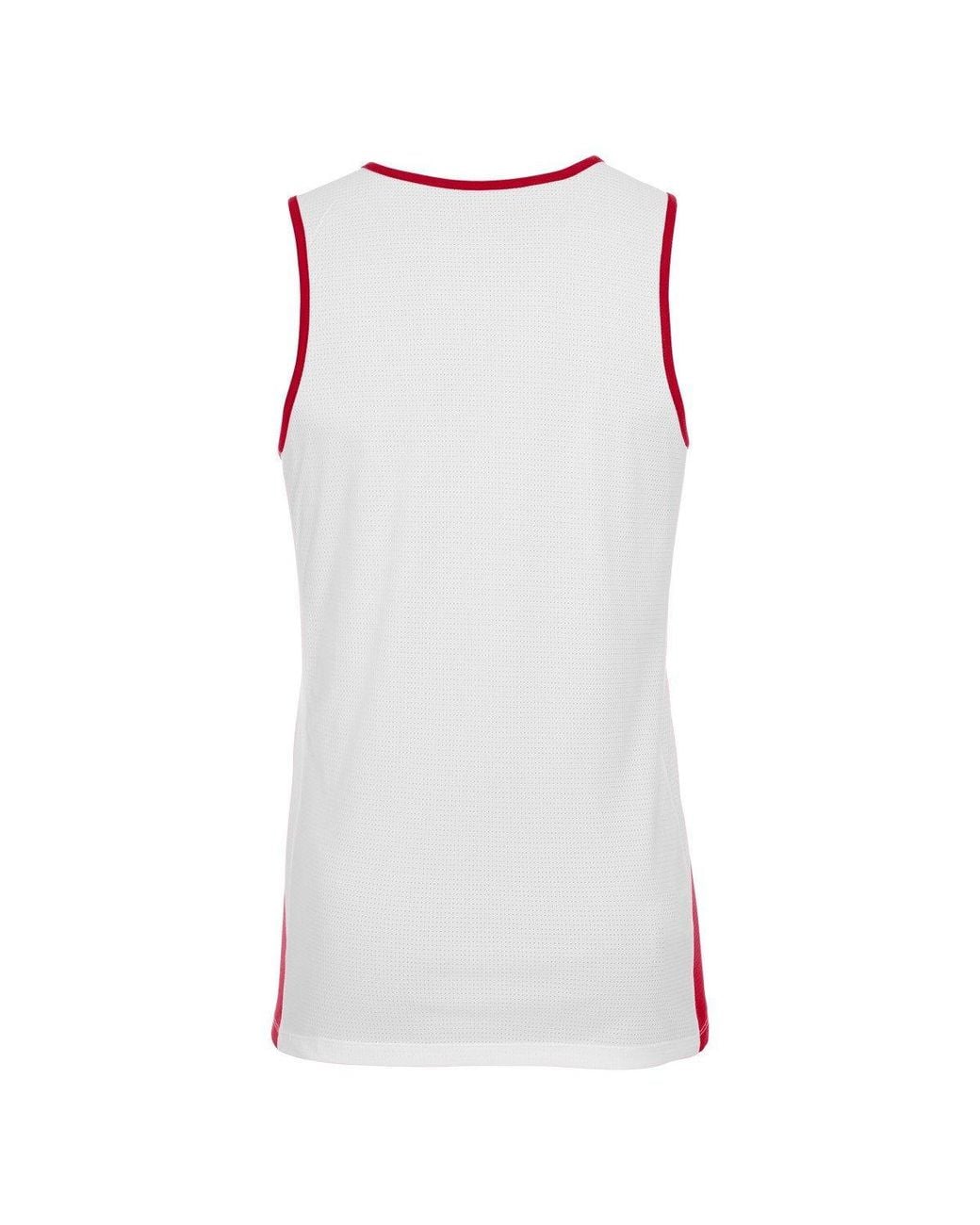 Nike White Performance Basketball Jersey for men