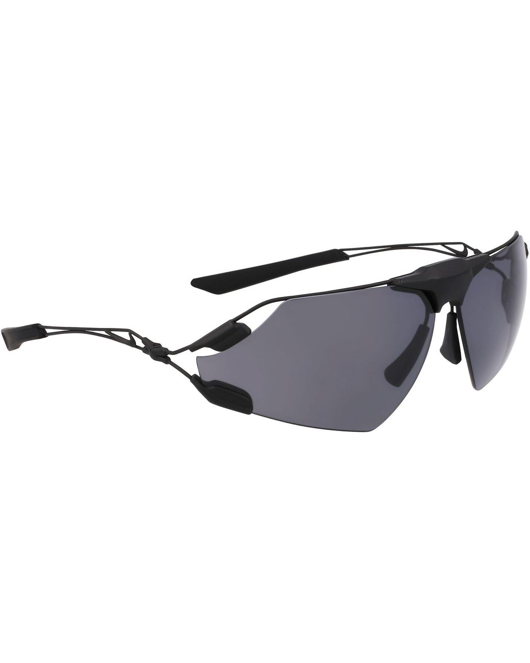 Nike Blue Zeus Edge P Wrap Sunglasses