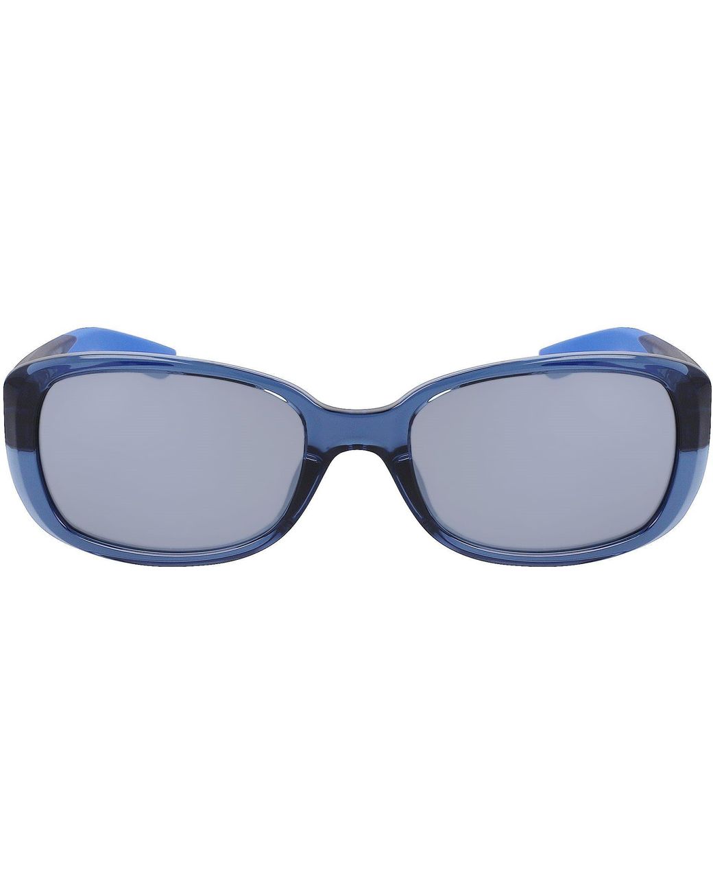 Nike Blue Epic Breeze Oval Sunglasses