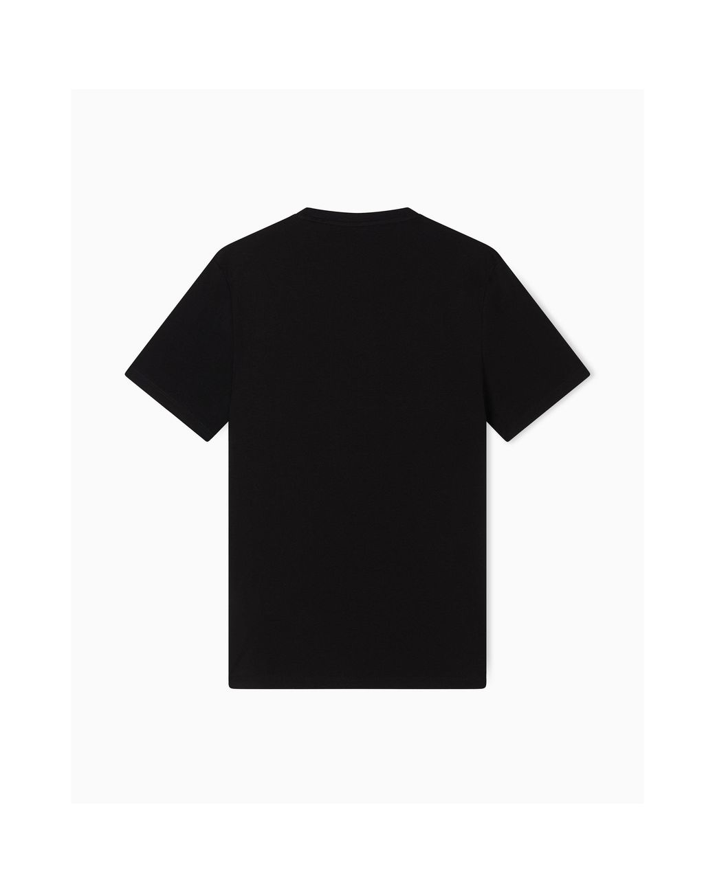 ARMANI EXCHANGE Black Regular Fit T-Shirt for men