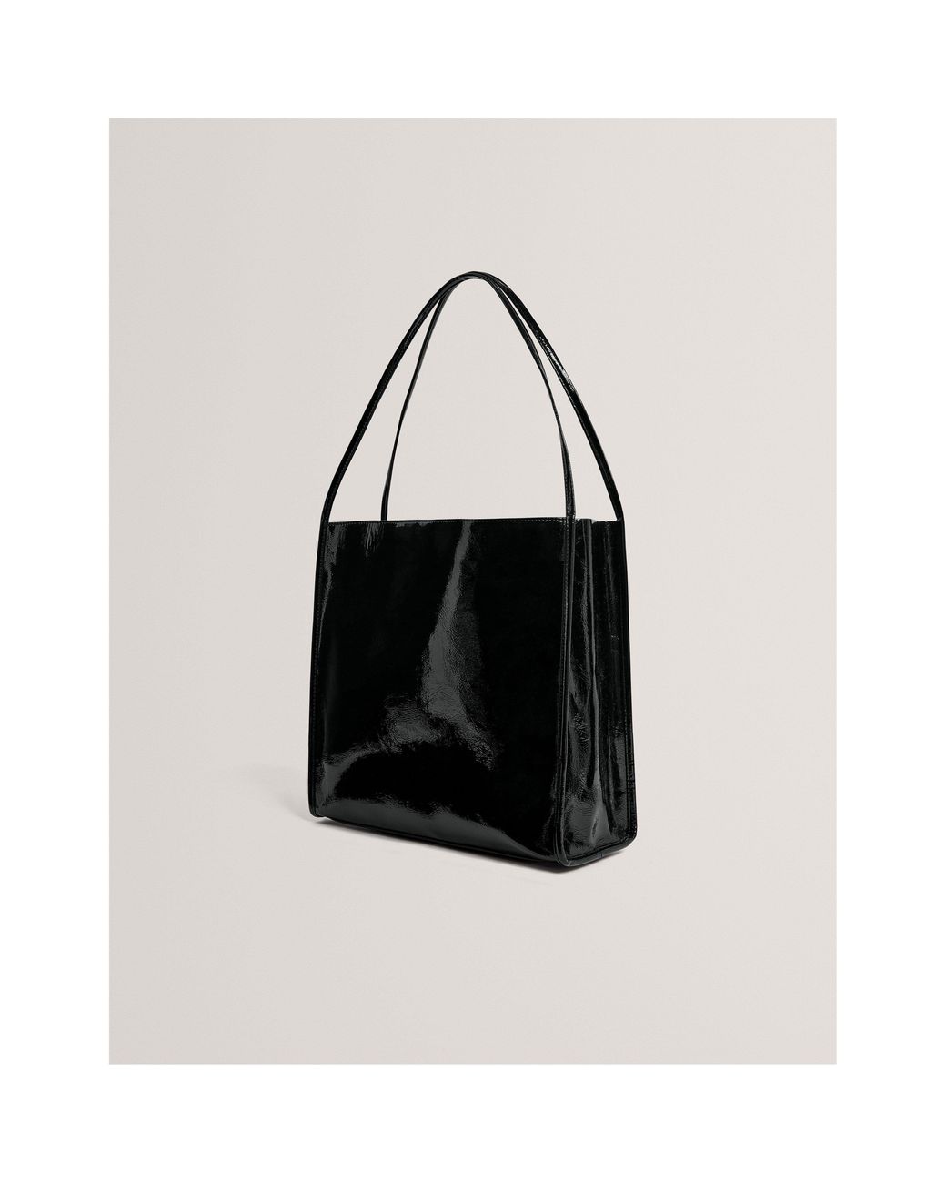 Ted Baker Black Pu Tote Bag