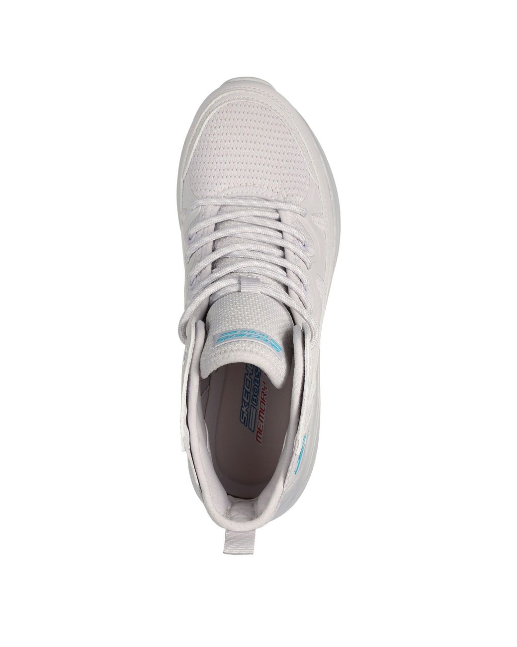 Skechers White High-Top Trainers