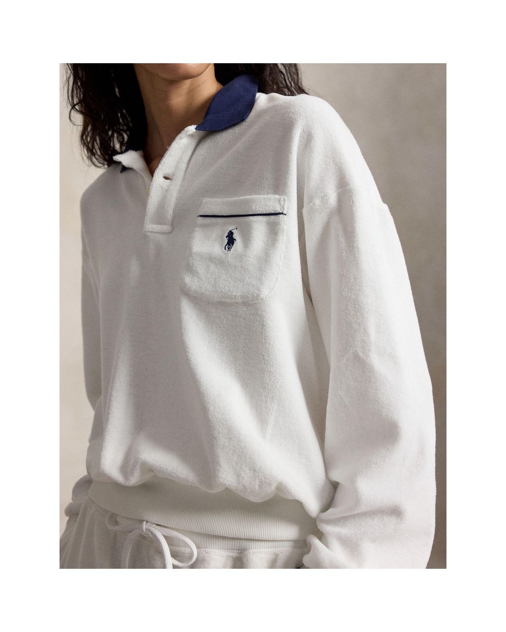 Polo Ralph Lauren White Long Sleeve Shirt