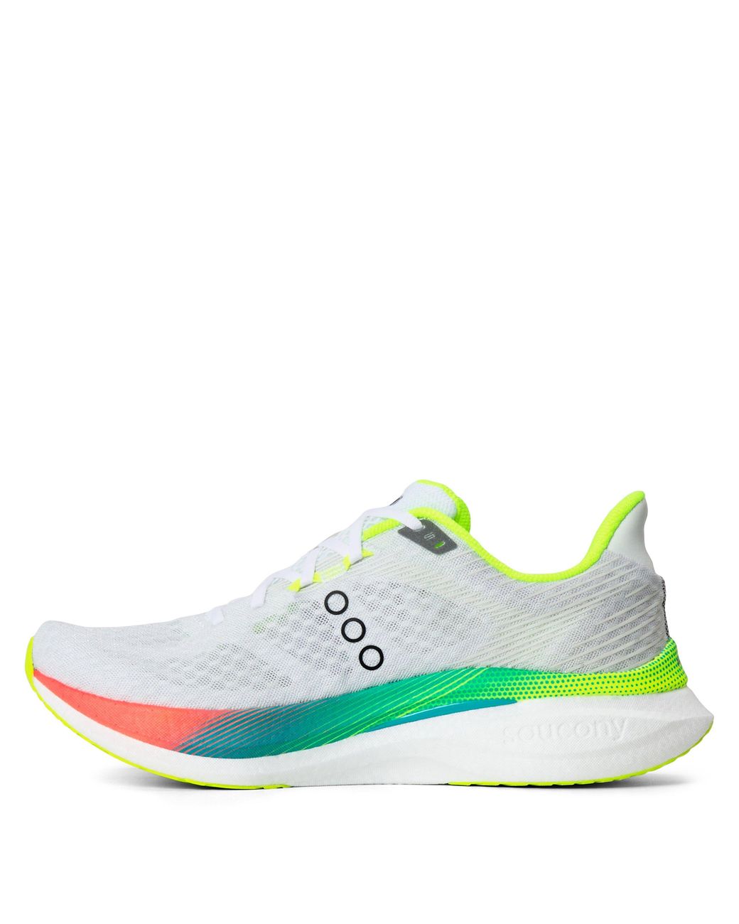 Saucony Green Endo Speed 5 Road Running Shoes for men